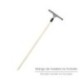 Limpiacristales Profesional Inoxidable 30 cm.
