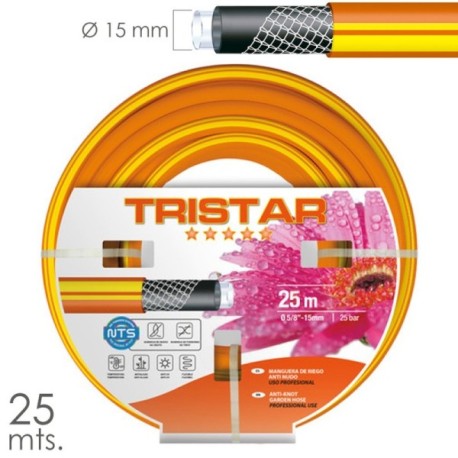 Manguera Tricotado No Torsion 15 mm. - 5/8" Rollo 25 Metros