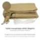 Toldo Vela Sombra Jardin Triangular Beige 5,0 x 5,0 metros.