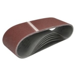 Lija Recambio Banda 100 x 690 mm. Grano 80 (6 Piezas)