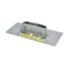 Talocha Plastico Lisa 330 x 140 mm. Gris.