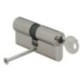 Cilindro Seguridad 35x35 mm/13,5 Leva Corta Niquelado Con 5 llaves