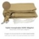 Toldo Vela Sombra Jardin Cuadrada 3,6x3,6 metros Beige