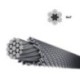 Cable Galvanizado 4 mm. (Rollo 25 Metros) No Elevacion