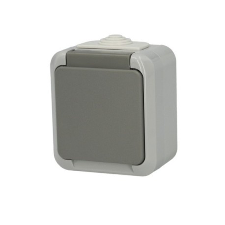 Base Con Tapa Gris
