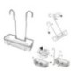 Cestillo Inox Para Colgar 1 Altura. 280 x 105 x 335 mm.