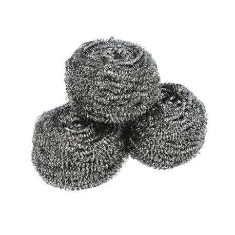 Estropajo Acero Inoxidable (Pak 3 Pz)