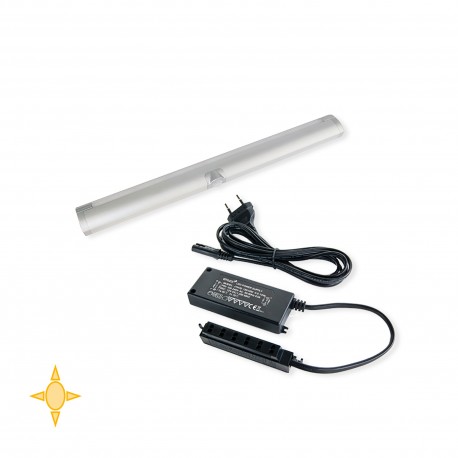 Emuca Aplique LED Persei con sensor movimiento y luz cálida